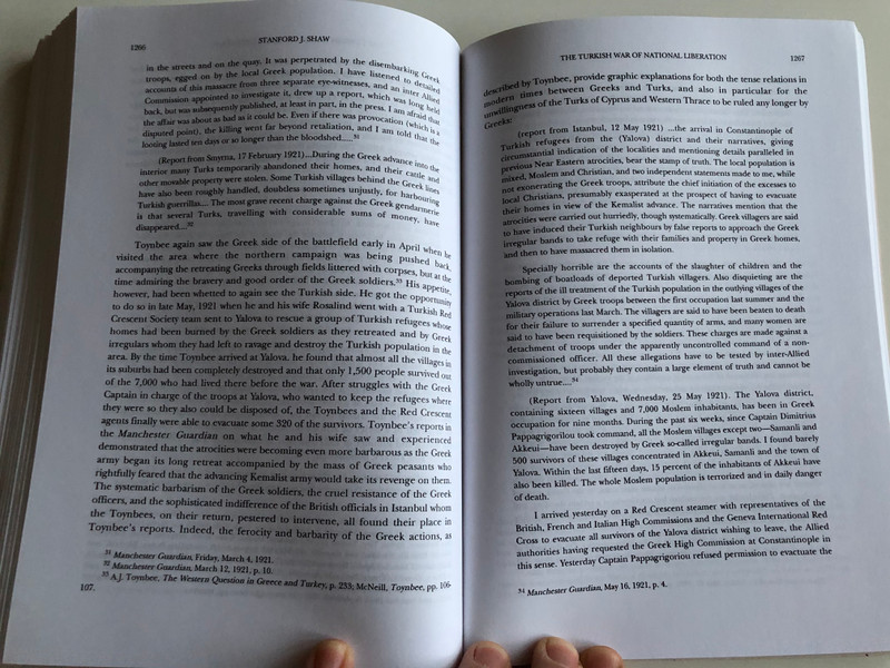 From Empire to Republic - The Turkish War of National Liberation by Stanford J. Shaw / 1918-1923 A Documentary Study Vol. III / Paperback / Türk Tarih Kurumu Basimevi 2000 (9799751612327)