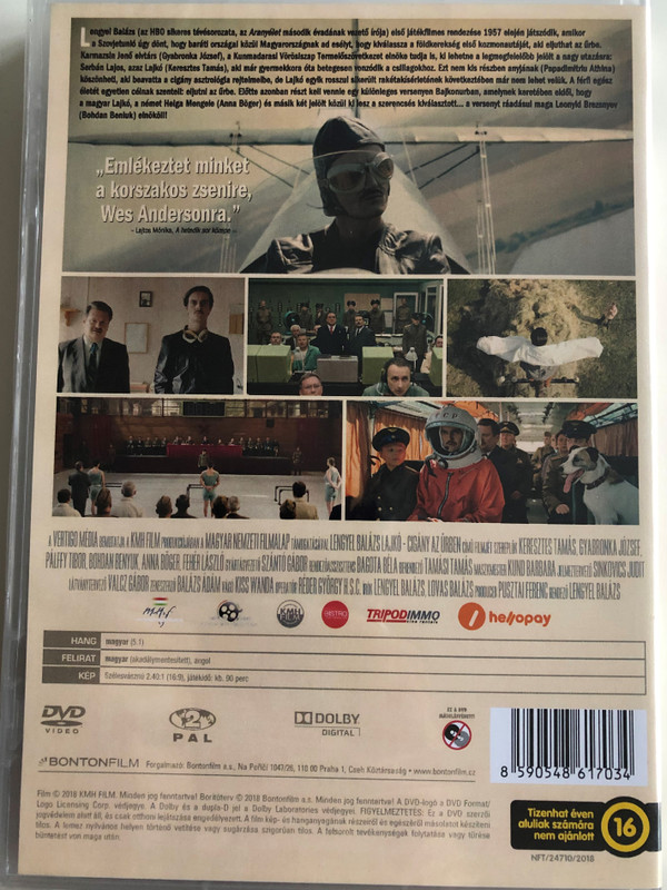 Lajkó - Cigány az Űrben DVD 2018 / Directed by Lengyel Balázs / Starring: Keresztes Tamás, Gyabronka József, Pálffy Tibor, Bohdan Benyuk (8590548617034)