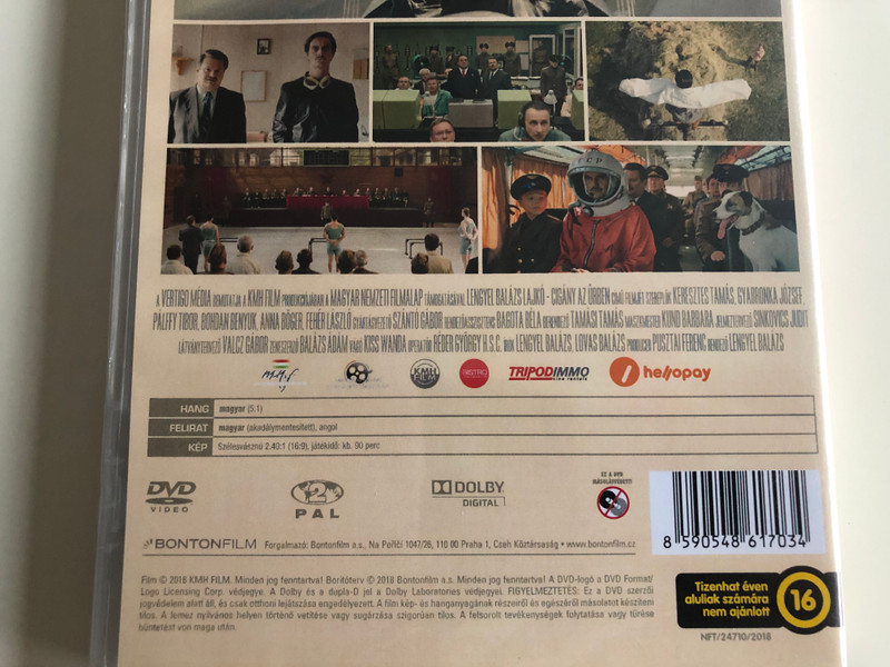 Lajkó - Cigány az Űrben DVD 2018 / Directed by Lengyel Balázs / Starring: Keresztes Tamás, Gyabronka József, Pálffy Tibor, Bohdan Benyuk (8590548617034)
