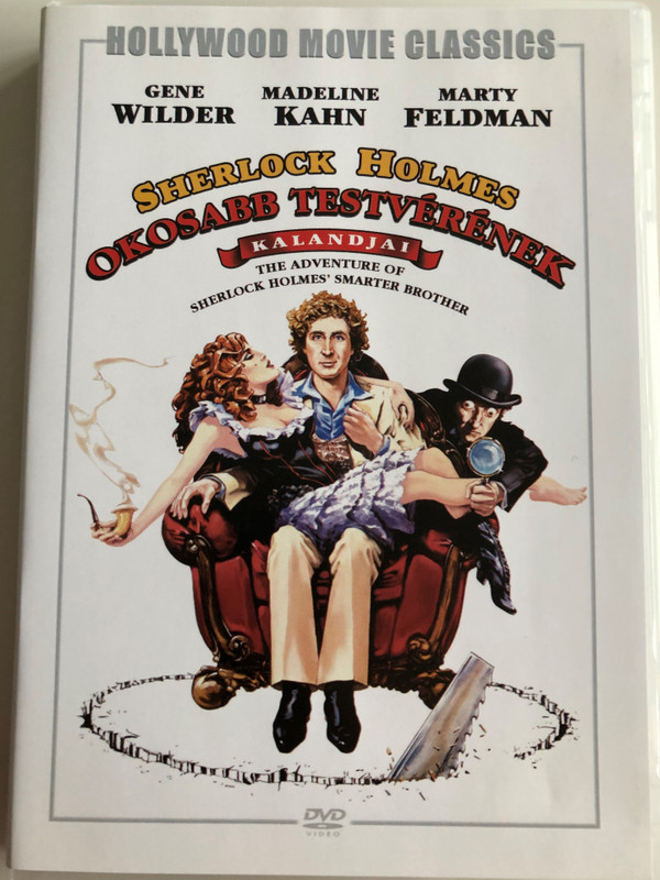 The Adventure of Sherlock Holmes' Smarter Brother DVD 1975 Sherlock Holmes Okosabb Testvérének kalandjai / Directed by Gene Wilder / Starring: Gene Wilder, Madeline Kahn, Marty Feldman (5999546334463)