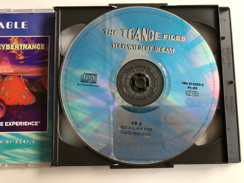 The Trance Files - Your Wildest Dream / T.R.N.C. 2x ‎Audio CD