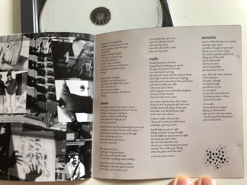 Kevin Salem ‎– Glimmer / Roadrunner Records Audio CD 1996 / RR 8877-2