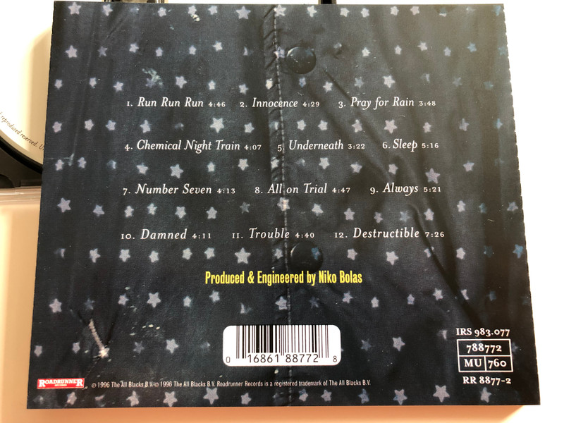 Kevin Salem ‎– Glimmer / Roadrunner Records Audio CD 1996 / RR 8877-2