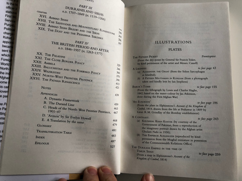 The Pathans by Sir Olaf Caroe / With an epilogue on Russia / Oxford in Asia Historical Reprints / Oxford University Press 2019 / Hardcover (978-0195772210)