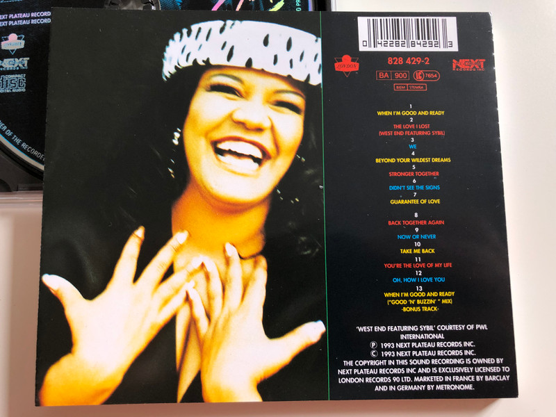 Sybil ‎– Good 'N' Ready / The Love I Lost, When I'm Good and Ready, Beyond Your Wildest Dreams, You're The Love of My Life, Stronger Together / Next Plateau Records Inc. ‎Audio CD 1993 / 828 429-2