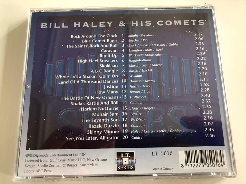 Bill Haley And His Comets ‎– Rock Around The Clock / Shake, Rattle And Roll, Rip It Up, Razzle Dazzle, See You Later Alligator, The Saints' Rock And Roll / Life Time ‎Audio CD 2008 / LT 5016