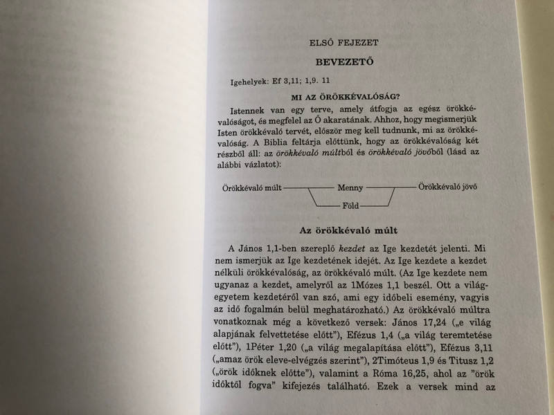 Isten örökkévaló terve by Watchman Nee / God's Eternal Plan in Hungarian language / A gyülekezet döntő szerepe Isten vágyának megvalósításában / Élet folyama Alapítvány (Living Stream Ministry) 2002 / Paperback (0736307672)