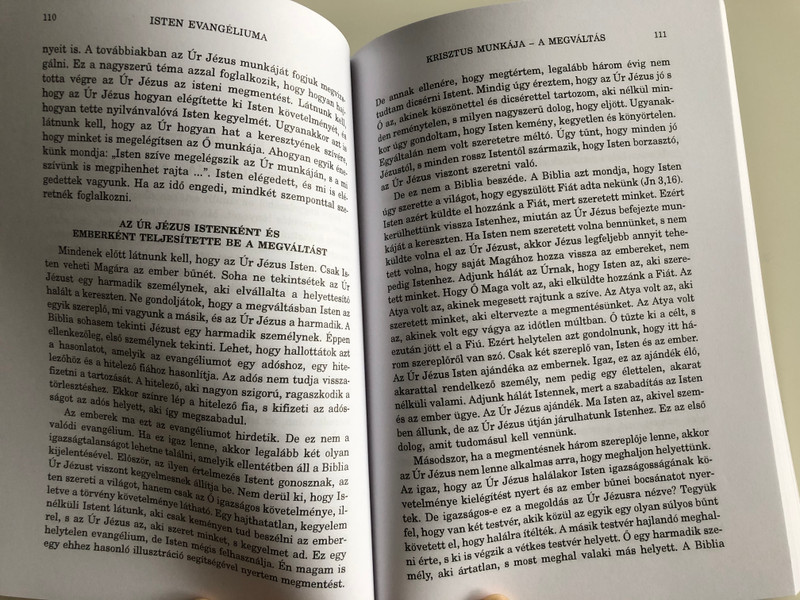Isten Evangéliuma - Az Isteni megmentés ereje Vol. 1 & 2 by Watchman Nee / Hungarian edition of The Gospel of God / Living Stream Ministry 2000 / Paperback / Élet folyama Alapítvány (9780736307178)