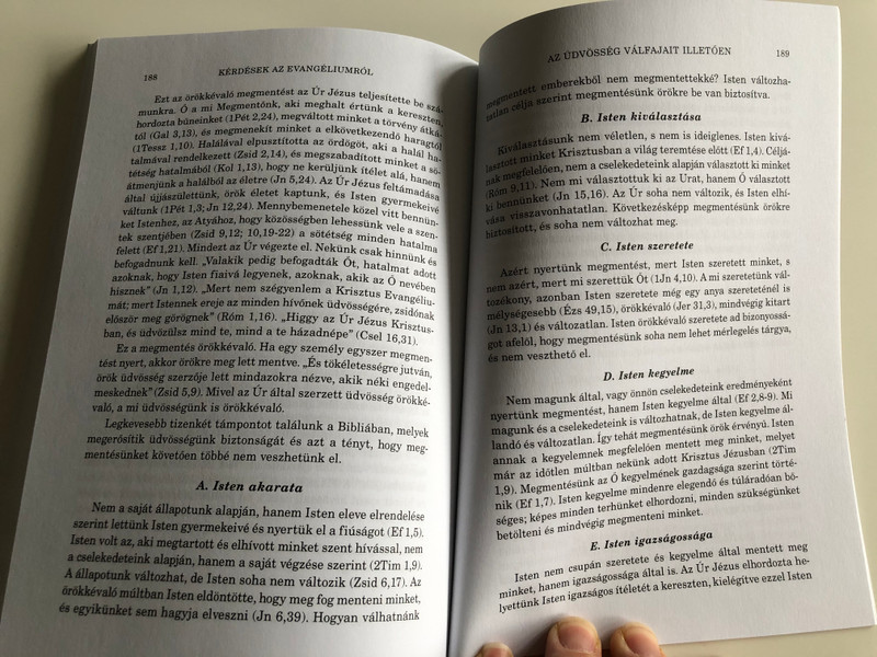 Kérdések az Evangéliumról by Watchman Nee / Questions on the Gospel Hungarian edition / Living Stream Ministry 2017 / Az Élet Folyama Alapítvány (9780736387989)