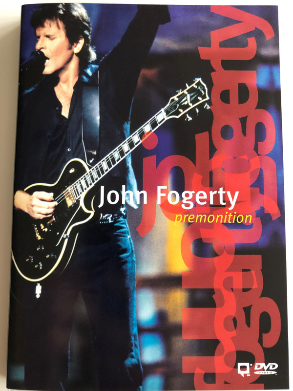 John Fogerty - Premonition DVD 1999 / Directed by Jim Gable / Filmed live in 1997 / Susie Q, A Hundred and Ten in the Sade, Joy of my Life, Bad Moon Rising / Warner Music (075993849622)