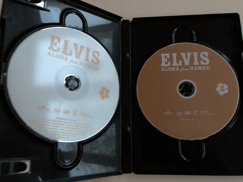 Elvis - Aloha from Hawaii / Deluxe Edition DVD 2004 / 2x DVD Set / BMG / Over 4 hours of video / Elvis Presley previously unseen material (828766092592)