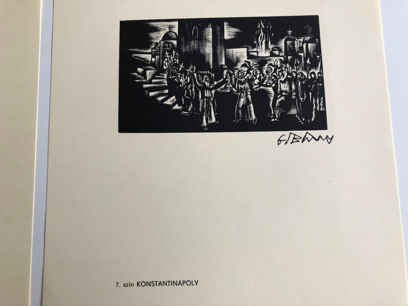 Az Ember tragédiája by Madách Imre / Buday György Fametszetei / Illustrations for Tragedy of Man play by György Buday / Népművelési Propaganda Iroda - Szegedi Szabadtéri Játékok (EmberTragediajaFametszetek)