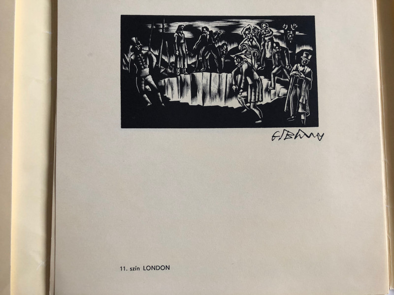 Az Ember tragédiája by Madách Imre / Buday György Fametszetei / Illustrations for Tragedy of Man play by György Buday / Népművelési Propaganda Iroda - Szegedi Szabadtéri Játékok (EmberTragediajaFametszetek)