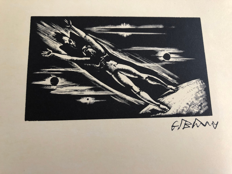 Az Ember tragédiája by Madách Imre / Buday György Fametszetei / Illustrations for Tragedy of Man play by György Buday / Népművelési Propaganda Iroda - Szegedi Szabadtéri Játékok (EmberTragediajaFametszetek)