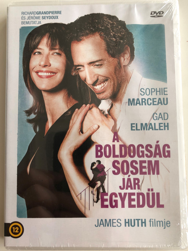 Un bonheur n'arrive jamais seul DVD 2012 A Boldogság sosem jár egyedül (Happiness never comes alone) / Directed by James Huth / Starring: Sophie Marceau, Gad Elmaleh, Maurice Barthélémy (5999542819421)