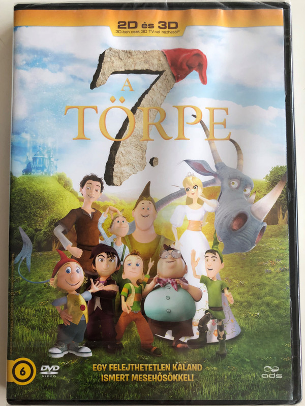 Der 7bte Zwerg DVD A 7. törpe (The Seventh Dwarf ) / Directed by Harald Siepermann / Starring: Peyton List, Norm MacDonald, Nina Hagen, Breckin Meyer (5996471001637)