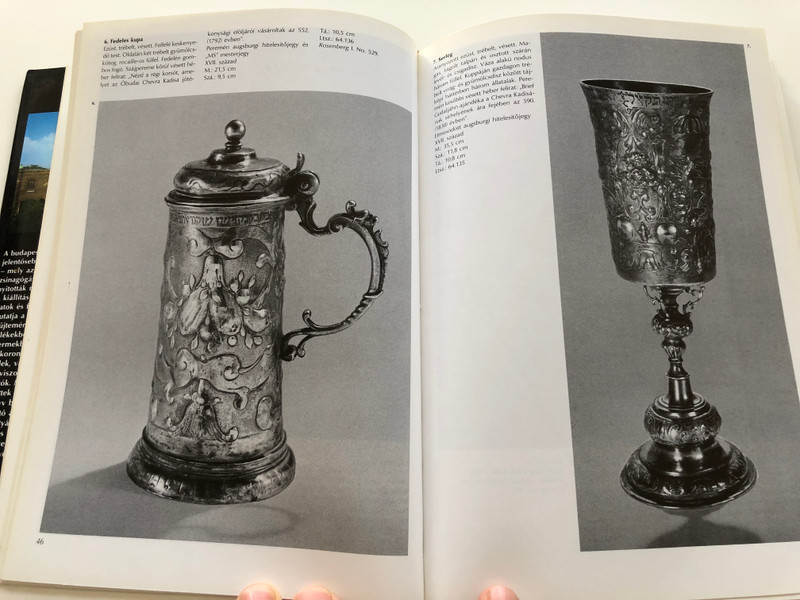  A Budapesti Zsidó Múzeum by Benoschofsky Ilona, Scheiber Sándor / The Budapest Jewish Museum / Corvina 1987 / Hardcover / Judaic - Jewish relics, coins, personal items from the Hungarian Museum (9631323501)