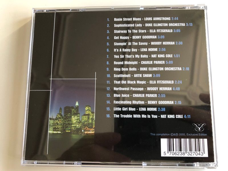 Jazz After Dark - Basin Street Blues / Get Happy, Round Midnight, Ring Dem Bells, Scuttlebutt, Northwest Passage, Blue Juice, and many more / Exclusive Edition Audio CD 2005 / 21027-2