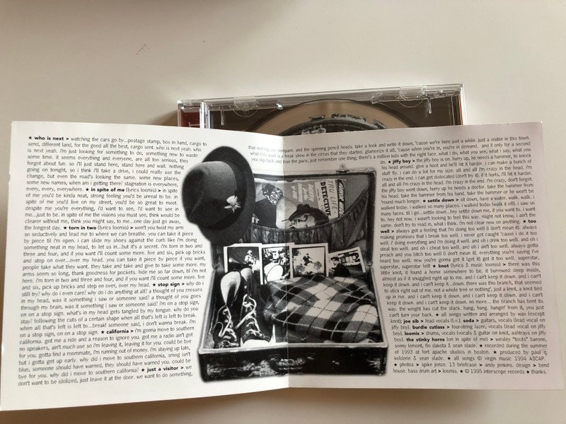 Wax - 13 Unlucky Numbers / Interscope Records Audio CD 1995 / 6544-92544-2