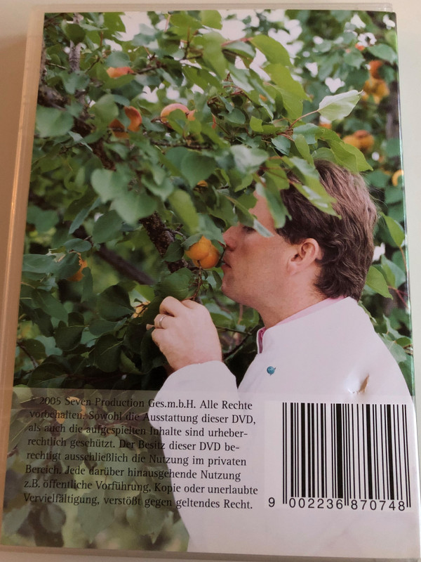 Natürlich Kochen DVD 2005 mit Toni Mörwald / Cooking with Toni Mörwald / Includes Recipes in German language / Seven Production (9002236870748)