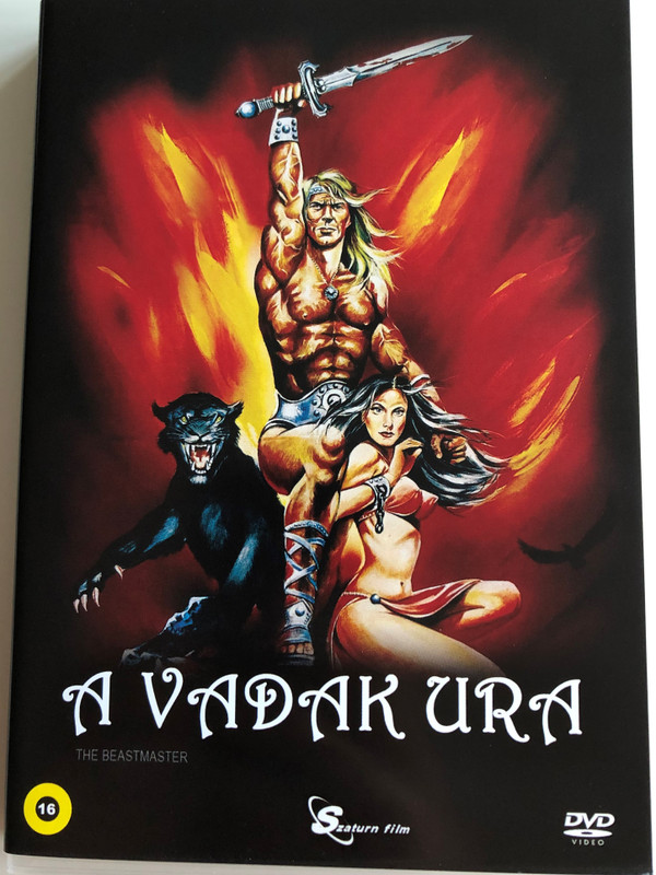 The Beastmaster DVD 1982 A Vadak Ura / Directed by Don Coscarelli / Starring: Marc Singer, Tanya Roberts, Rip Torn (5999884099109)