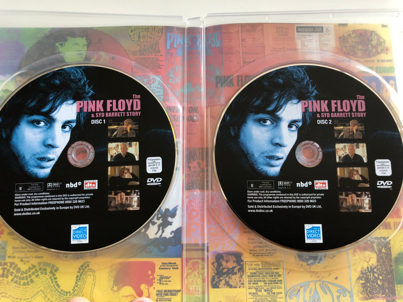 The Pink Floyd & Syd Barrett Story 2 DVD Set 2005 / The Definitive Edition / Roger Waters interview, David Gilmour, Nick Mason (5060071500026)