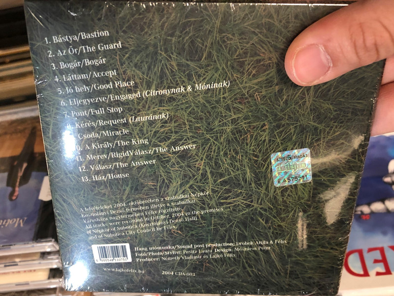 Lajkó Félix ‎– 7 / Tilos Az Á Produkció ‎Audio CD 2004 / CDA 003