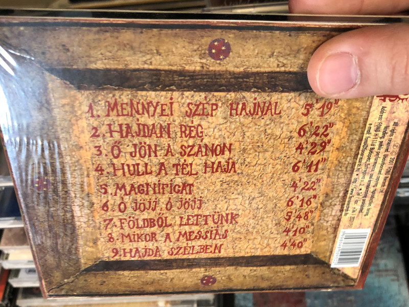 Makám - Lovász Irén ‎– 9 Colinda / Fonó Records ‎Audio CD 2001 / FA-095-2