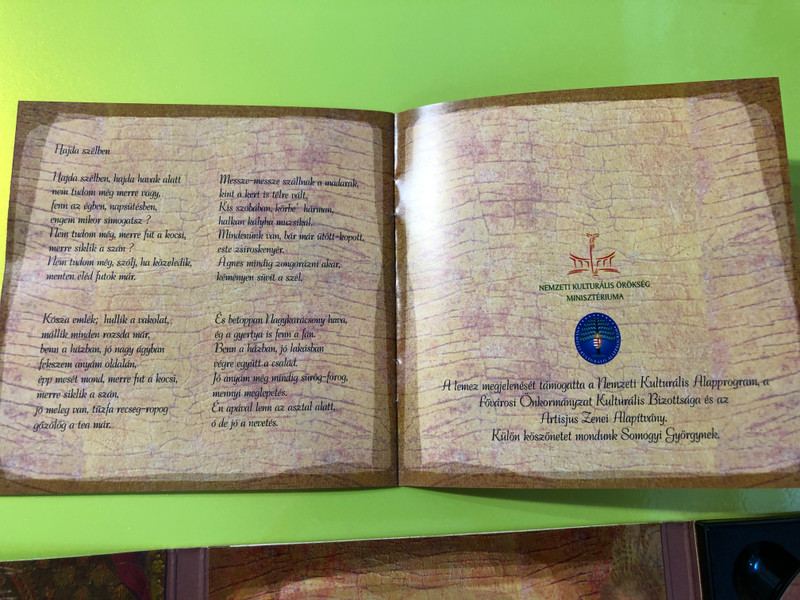 Makám - Lovász Irén ‎– 9 Colinda / Fonó Records ‎Audio CD 2001 / FA-095-2 (5998048509522)