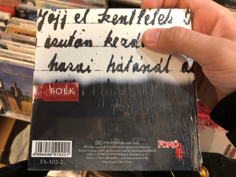Új Pátria - Az Utolsó Óra Gyűjteményéből (1997-1998) / Mezőségi Népzene / Budatelke – Szászszentgyörgy / Collected Village Music From The Transylvanian Plain / Fonó Records Audio CD 1998 / FA-102-2
