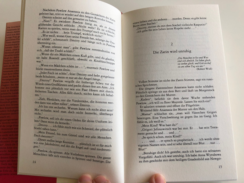 Zarenthron und Kremlmauer von Anastasia bis Jelzin by Robert Widl / German language historical fiction book / Stieglitz Verlag 1995 / Hardcover (379873302)