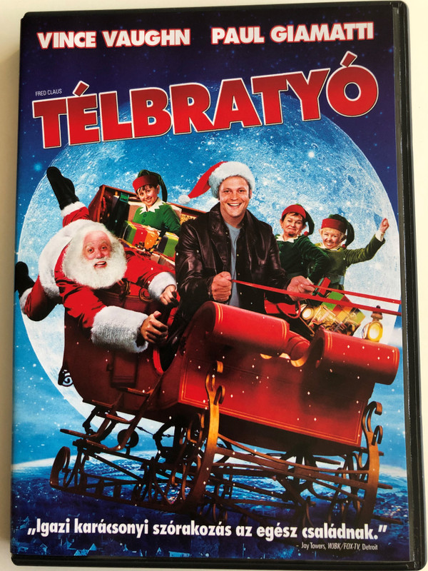 Fred Claus DVD 2008 Télbratyó / Directed by David Dobkin / Starring: Vince Vaughn, Paul Giamatti, Miranda Richardson, John Michael Higgins (5999048923394)