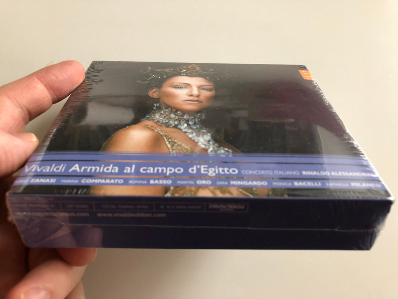 Vivaldi – Armida Al Campo D'Egitto / Concerto Italiano, Rinaldo Alessandrini ‎/ Naïve ‎3x Audio CD 2010 / OP 30492