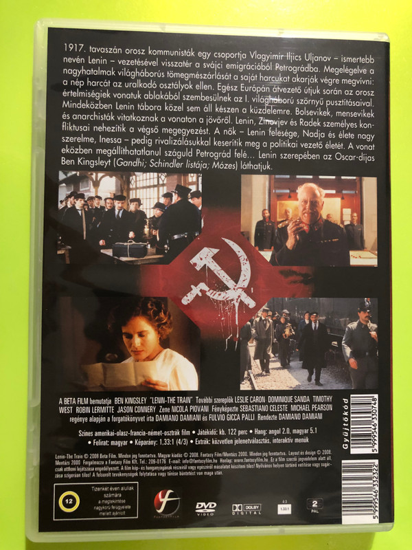 Lenin: The Train DVD 1990 A Lenin-Vonat - Directed by Damiano Damiani 