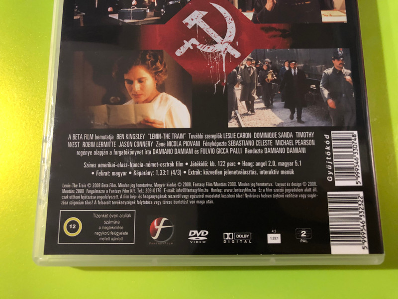 Lenin: The Train DVD 1990 A Lenin-Vonat - Directed by Damiano Damiani 