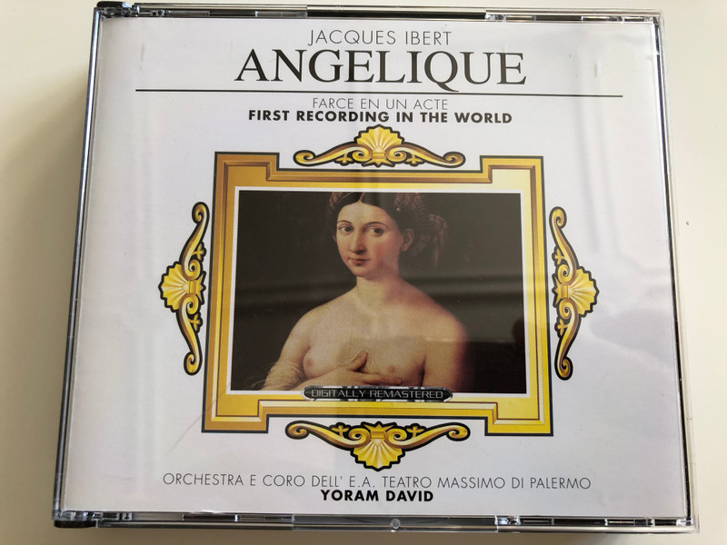 Jacques Ibert ‎– Angélique / Farce In Un Acte, First Recording In The World / Orchestra E Coro Dell'e a Teatro Massimo Di Palermo, Yoram David / Hommage Box Set Audio CD Stereo / 7001833-HOM