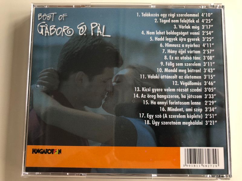 Best Of Gábor S. Pál - Találkozás Egy Régi Szerelemmel / Hany ejjel vartam, Úgy Szeretném Meghálálni, Nem Lehet Boldogságot Venni, Himnusz A Nyárhoz / Hungaroton ‎Audio CD 1998 / HCD 16827