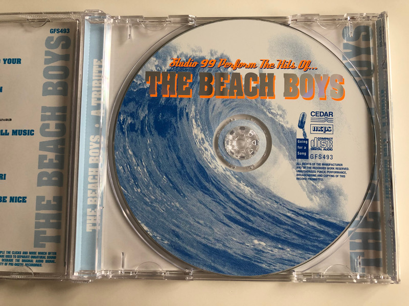 Studio 99 Perform The Hits Of... The Beach Boys - Endless Summer Classics Including... / Surfin' Usa, Good Vibrations, California Girls, Surfer Girl, Sloop John B & many more! / Going for a song Audio CD / GFS493