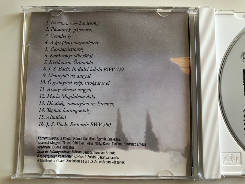 Aranyszárnyú Angyal - Karácsonyi Énekek / E.Z.S. Music ‎Audio CD / 00132 E.Z.S.