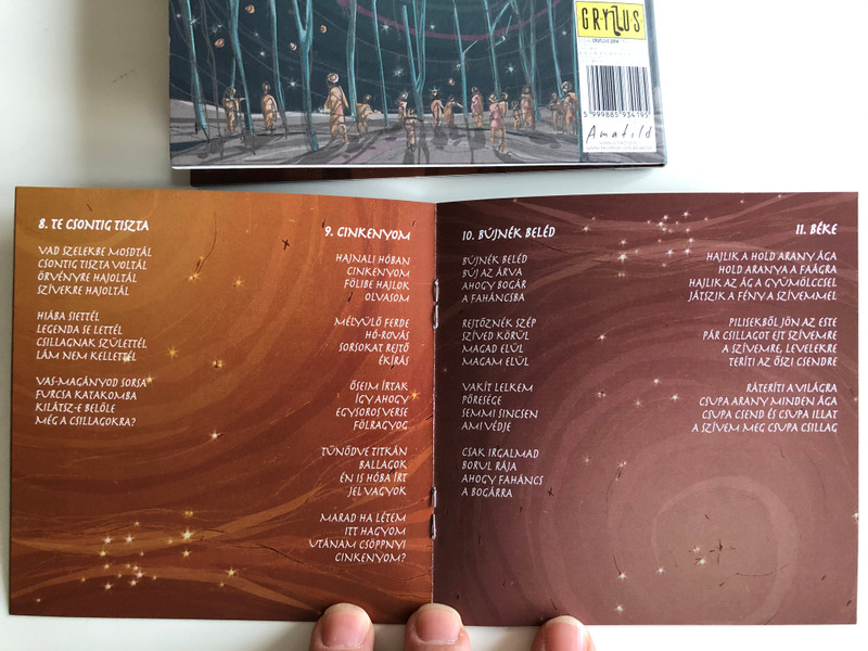 Falusi Zsoltar - Amatild / Dalok Puszta Sandor Verseibol / Gryllus Audio CD 2014 / GCD-146