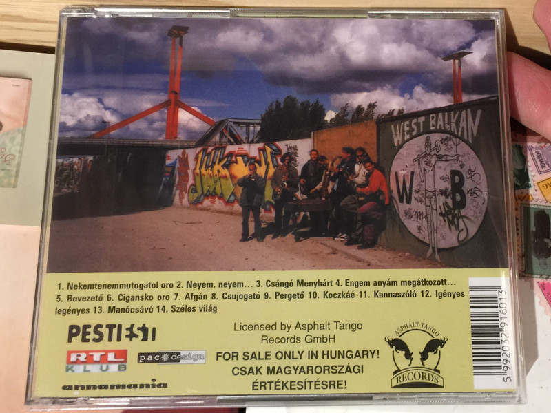 Besh O Drom ‎– nekemtenemmutogatol! - can't make me! / Audio CD 2002 / BOD 0202