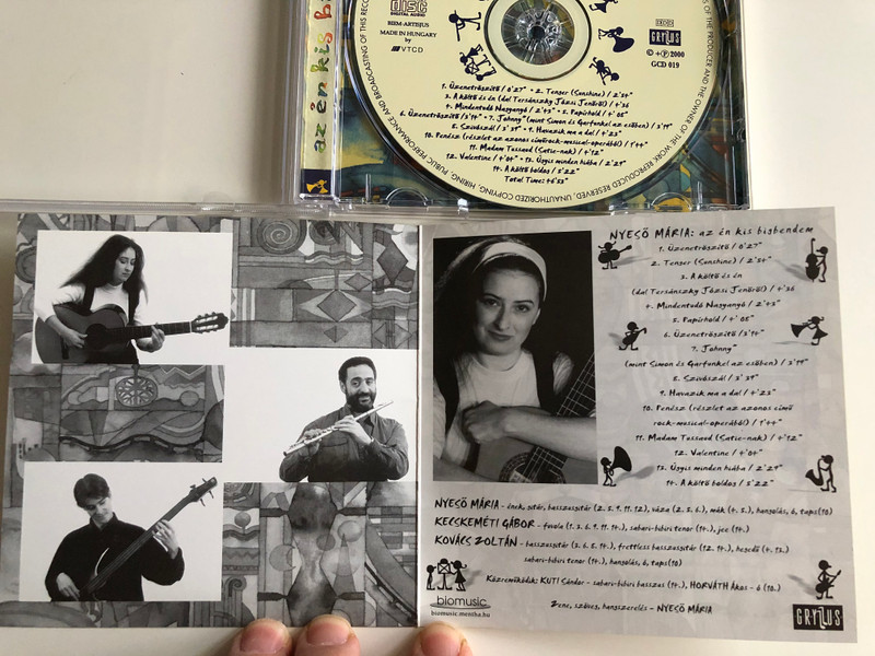 Nyeső – Az Én Kis Bigbendem / Gryllus ‎Audio CD 2000 / GCD 019