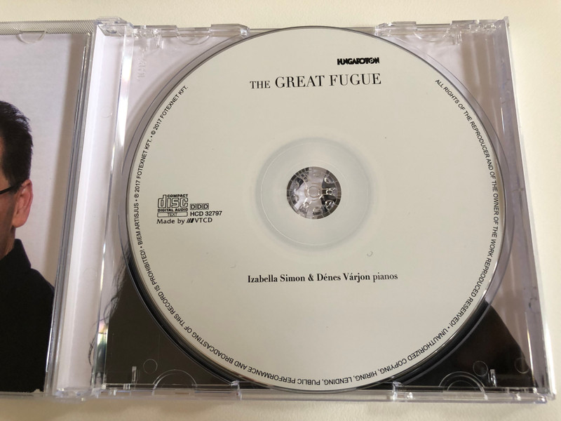 The Great Fugue - Izabela Simon & Denes Varjon / Hungaroton Audio CD 2017 / 5991813279729 / A nagy fúga - Simon Izabella, Várjon Dénes HCD 32797 (5991813279729)