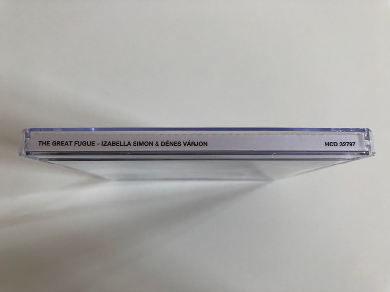 The Great Fugue - Izabela Simon & Denes Varjon / Hungaroton Audio CD 2017 / 5991813279729 / A nagy fúga - Simon Izabella, Várjon Dénes HCD 32797 (5991813279729)