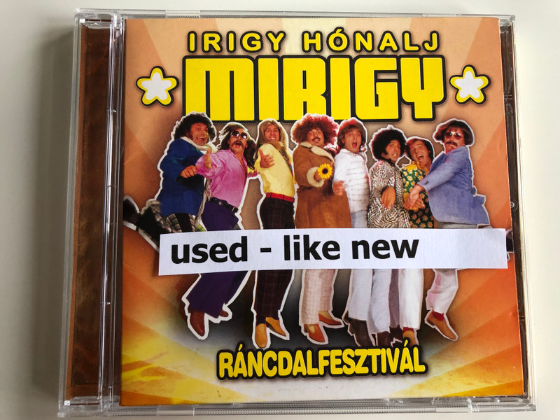 Irigy Hónalj Mirigy ‎– Ráncdalfesztivál / Zebra Audio CD 2000 / 159 956-2