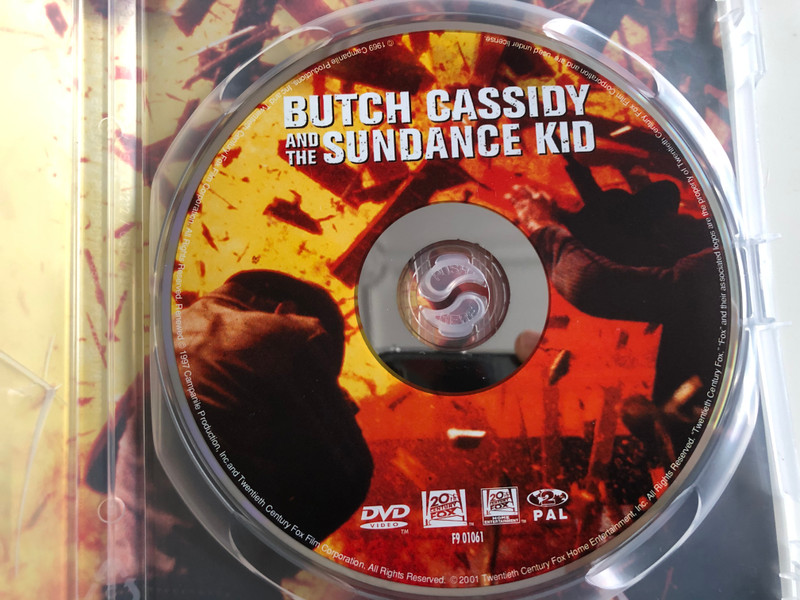 Butch Cassidy and the Sundance Kid DVD 1969 Butch Cassidy és a Sundance kölyök / Directed by George Roy, Hill Newman (5996255707649)