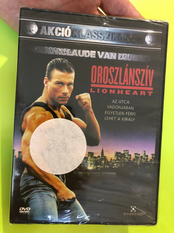 Lionheart DVD 1990 Oroszlánszív - Directed by Sheldon Lettich 