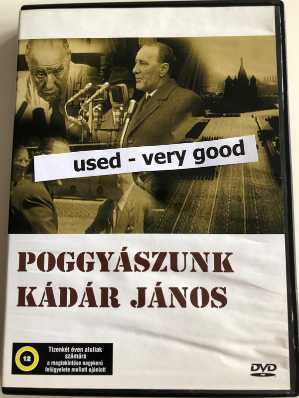 Poggyászunk Kádár János DVD 2008 / Directed by Sólyom András / Documentary about Hungary's socialist leader János Kádár (5996357325574)