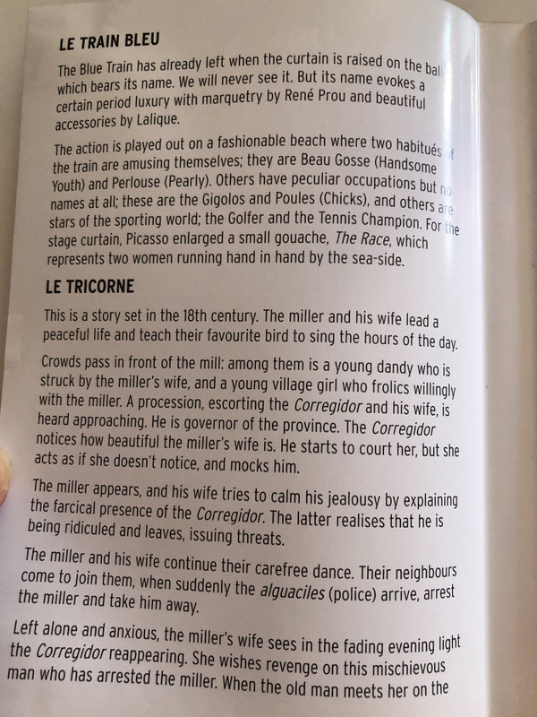 Picasso and Dance DVD 1994 Paris Opera Ballet / Le train bleu, Le Tricorne / Opera de Paris Garnier / Orchestre des concerts lamoureux / Conducted by David Coleman / Directed by Yvon Gerault (0745099875527)