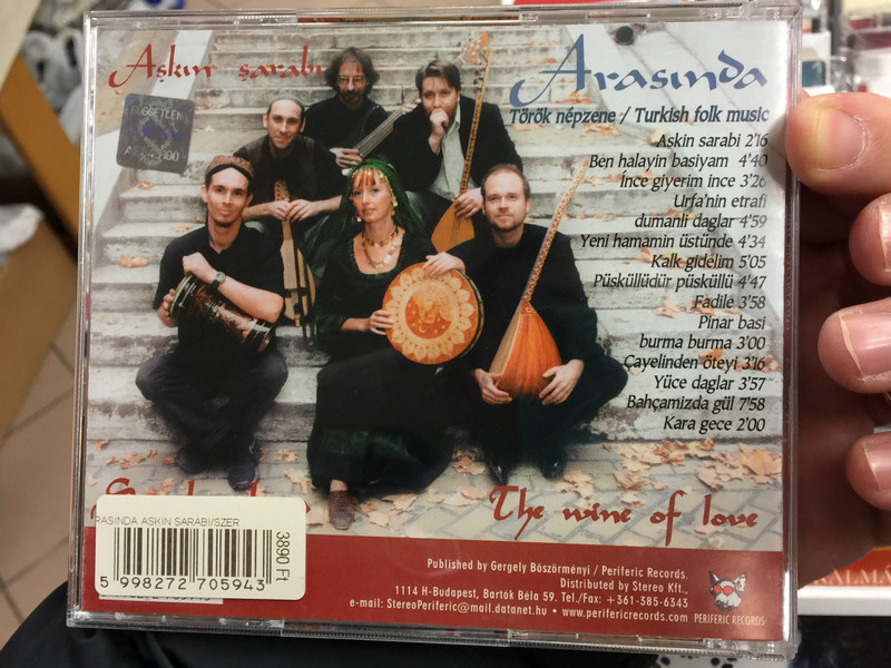 Arasinda - Askm sarabi / Periferic Records Audio CD / 5998272705943